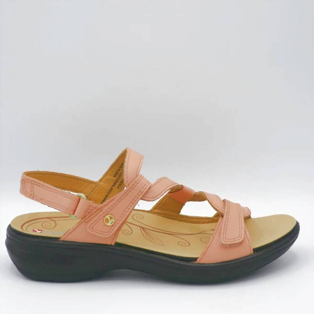 NEW REVERE women's miami medium sandal in peachy